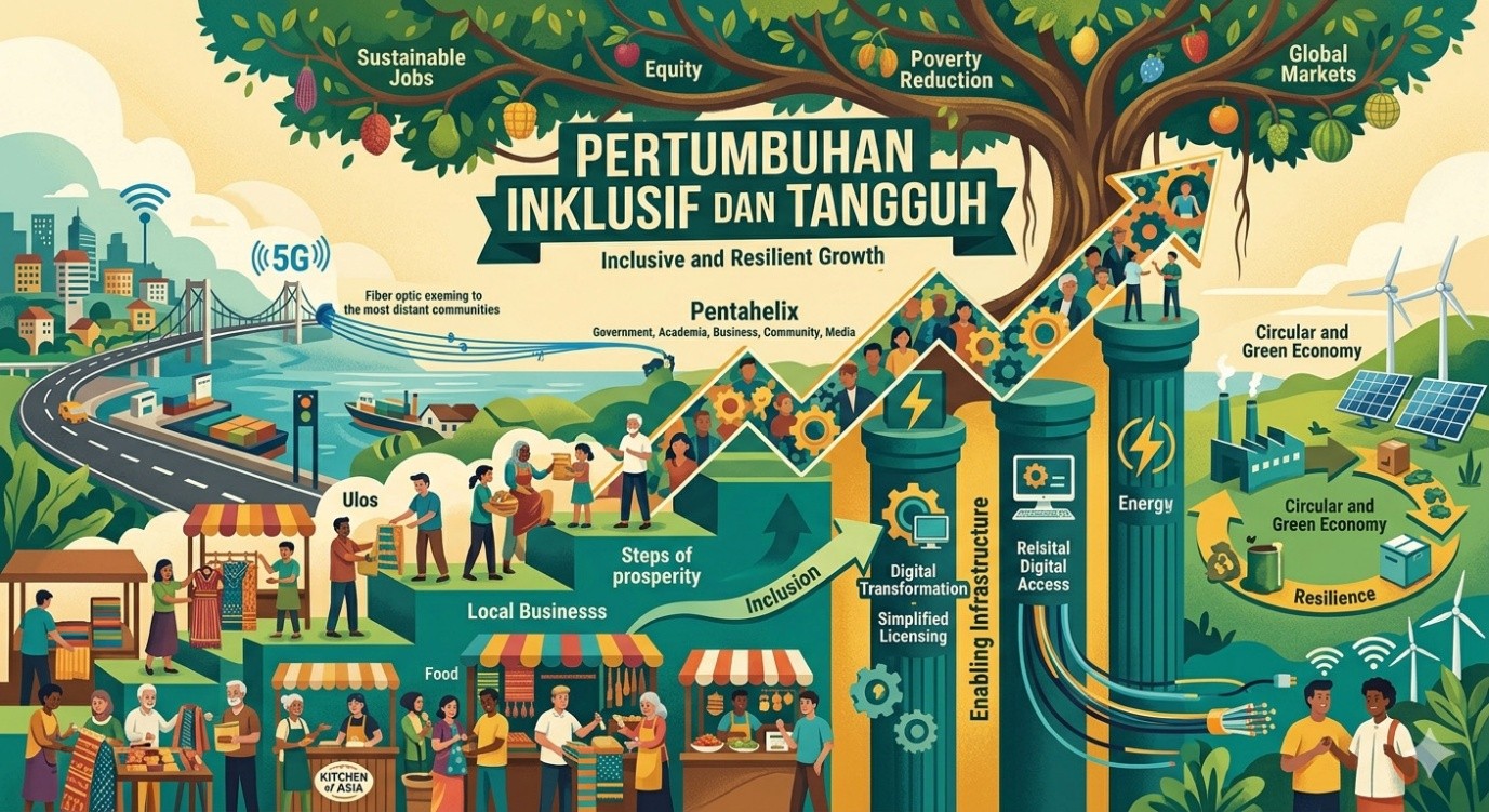 DPMPTSP Medan Dorong Pertumbuhan Inklusif dan Tangguh Melalui Pemberdayaan Usaha